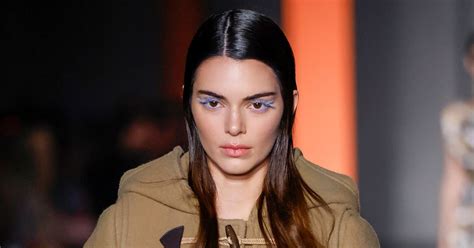 kendall jenner prada show|Kendall Jenner Debuts Icy Eyelashes in Prada .